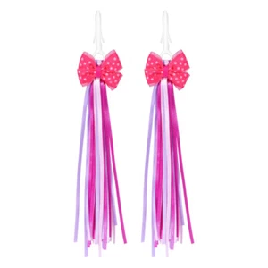 Bike Accessories Ribbon Child Girl Streamers Scooter Handles Colorful Tassels - Picture 1 of 10