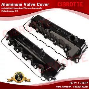 Left & Right Valve Cover Set for 2008-2009 Jeep Grand Cherokee Commander 4.7L👍 - Bild 1 von 7