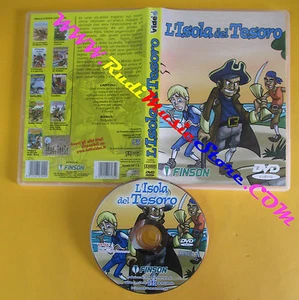 DVD film L'ISOLA DEL TESORO animazione FINSON DVD7135 50 minuti no vhs (D7) - Picture 1 of 1