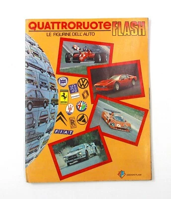 Quattroruote Flash Le Figurine dell'Auto Album Vintage da Collezione 1983 - Immagine 1 di 4