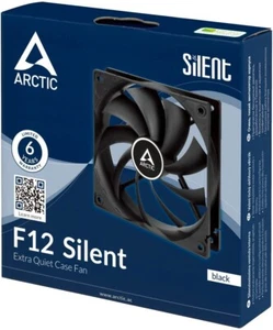 ARCTIC F12 Silent 120 mm Low Noise Case Fan | 3pin, Black - Picture 1 of 7