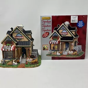 Lemax Christmas Village Claws & Paws Pet Hotel 2012 edificio iluminado de porcelana - Imagen 1 de 22