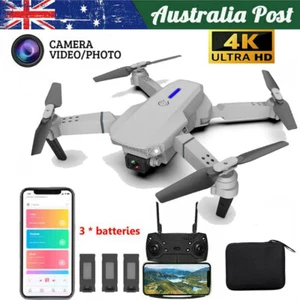 RC Professional Drone Dual HD Camera Pro 4K Optical Flow WIFI FPV Quadcopter - Picture 1 of 13