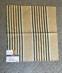Kravet Fabric Sample 15.75” x 17.50” Striped Chenille Textured 32553-316 Crafts - Picture 1 of 19