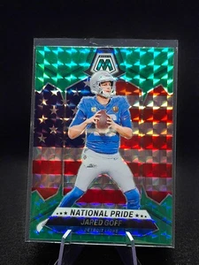 Nfl Panini Trading Cards Jared Goff 2024 GREEN Mosaic #252, Lions - Bild 1 von 2