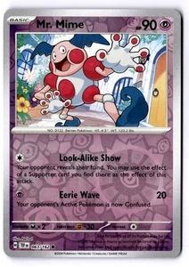 Mr. Mime Reverse Holo Common SV05: Temporal Forces 063/162 NM - Picture 1 of 2