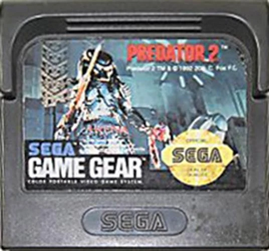 Predator 2 - Sega Game Gear Action Shooter Video Game - Image 1 of 1