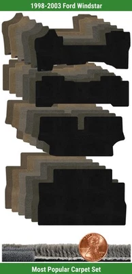 Набор ковриков Lloyd Custom Ultimat для Ford Windstar 1998-2003 годов выпуска (4 штуки) #M59 - Изображение 1 из 4