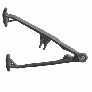 Polaris Left Side, Lower Control Arm, Matte Black, Genuine OEM Part 1824892-458 - Picture 1 of 1