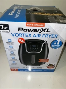Power XL Vortex Air Fryer Plus 7qt 1700W - Modell HF-1096LCD-P - Schwarz *Open Box - Bild 1 von 12