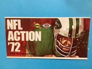 FRANCOBOLLI CALCIO ACTION PLAYER SUNOCO NFL 1972 1 CONFEZIONE MAI APERTA 9 FRANCOBOLLI  - Foto 1 di 3
