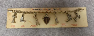 HIGHLIGHTS OF NEW YORK CITY CHARM BRACLET - Picture 1 of 3