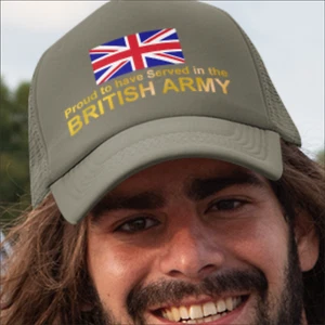 British Army Armed Services Veteran Logo Quality Baseball Cap - Picture 1 of 7