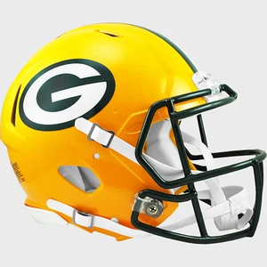 GREEN BAY PACKERS NFL Riddell SPEED Full Size AUTHENTIC Football Helmet - Picture 1 of 1