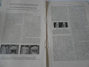 1909 Science La Gymnastique respiratoire - Picture 1 of 1