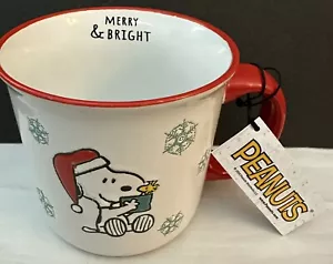 CACAHUETES - Nueva taza de café de gres navideño SNOOPY & WOODSTOCK 21 OZ. - Imagen 1 de 10