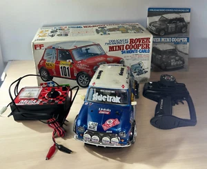 As-Is For Parts/Repair Built Tamiya 1/10 RC Rover Mini Cooper 94 Monte Carlo - Picture 1 of 24
