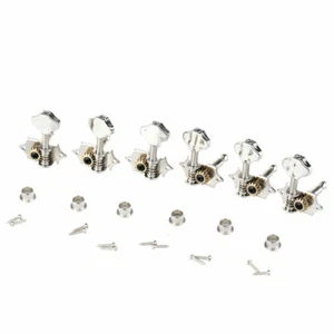 Musiclily pro Nickel 3L3R Akustische Gitarre Tuner Mechanik Stimmwirbel Set - Bild 1 von 5