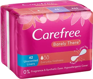 Carefree Barely There Unscented Liners 42 Pack - Picture 1 of 12