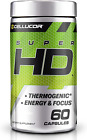 Cellucor Super-Hd 60 Caps - Thermogenic Formula + Green Tea Extract