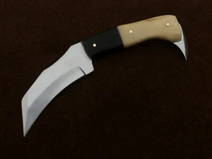 Custom Handmade 1095 Carbon Steel Karambit Knife, Karambit, Knife, Dagger 3 - Picture 1 of 5