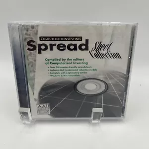 Computerized Investing Spread Sheet Collection 3 PC MAC CD 50+ Tabellenkalkulationen Tool - Bild 1 von 2
