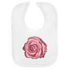 "Pink Rose" Miękki bawełniany śliniak dla niemowląt (BI00014725)