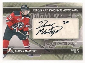 Duncan MacIntyre 13-14 In the Game Heroes & Prospects Autograph Signature - Picture 1 of 1