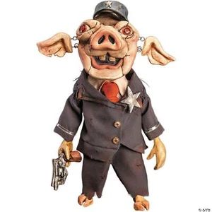 Spiral: From The Book Of Saw™ Mr. Snuggles Puppet Halloween Decoration - Picture 1 of 5