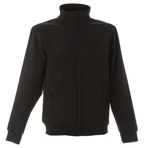 Giubbotto in Softshell 320 Grammi Impermeabile Nero Tg XXL - Foto 1 di 1