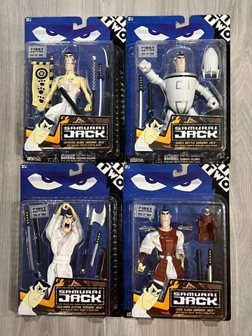 Samurai Jack First Edition SDCC Figure Spinning Blade Space Battle Side Slash CN Cover