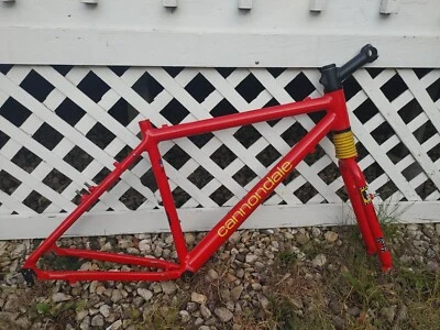 Cannondale F3000 Винтаж 1995 18 дюймов Горный велосипед Алюминий Сделано в США  - Изображение 1 из 4