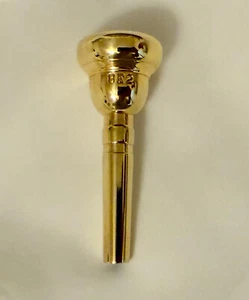 60s SCHILKE 8E2 Cornet mthp 22 throat GOLD PLATE - Picture 1 of 4
