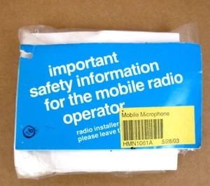 Motorola Microphone Hang Up Clip Hardware & Ground Strap HLN5391A - Picture 1 of 8