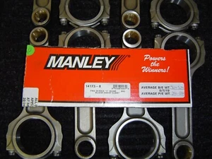 BIG BLOCK CHEVY - MANLEY 6.800 Pro Series I- Beam Rods - Picture 1 of 5