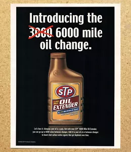 STP 6000 Olio Motore Automobile - Stampa Rivista Pubblicità Ephemera Art 2001 - Foto 1 di 3