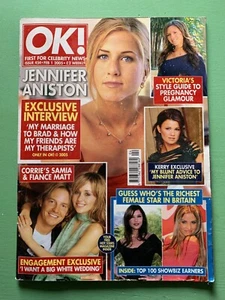 OK! 1-Feb-2005 JENNIFER ANISTON Natalie Portman Samia Ghadie Liberty X Katy Hill - Picture 1 of 12
