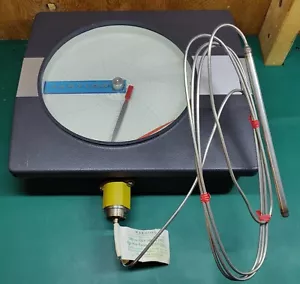 New! Rare Partlow RFT Temperature Chart Recorder W/ Original Thermocouple Probe - Picture 1 of 9