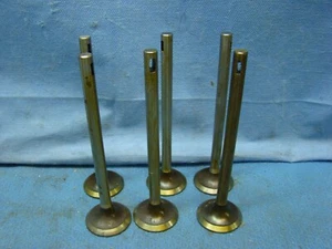 1933 1934 Chevrolet EXHAUST Valve SET 6 Valves USA Made NORS - Picture 1 of 2