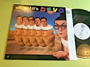 devo oh, no! it's original vinyl album w/lyric NM 1982 warner 123741 STERLING! - Picture 1 of 2