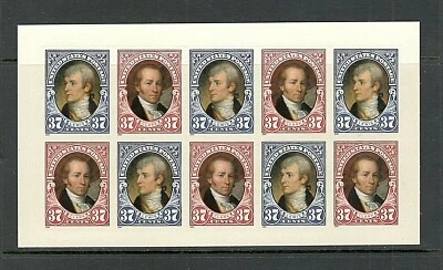 Sc # 3855-3856 ~ Booklet  Pane ~ 37 cent Lewis & Clark Issue (fi15) - Image 1 of 2