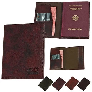 Branco Reisepasshülle Leder Impfausweis Reisepass Etui Impfpass Schutzhülle neu - Bild 1 von 28