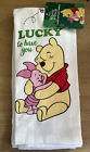 Disney Winnie The Pooh 2 Pack Kitchen Hand Towels St. Patrick?s Day Lucky To You