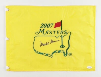 Mark O’Meara Masters & Mark Wilson Honda Classic Pin Flags Lot (2) JSA COA! - Image 1 of 4