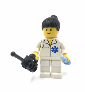 LEGO Doctor EMT Pferdeschwanz Minifigur 9247 Krankenhaus Minifigur - Bild 1 von 5