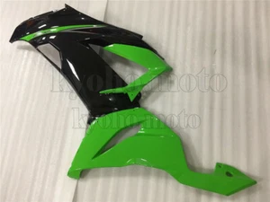 Carenado lateral izquierdo apto para inyección Kawasaki Ninja ZX6R 2013-2017 negro verde aire acondicionado - Imagen 1 de 1