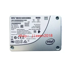 Intel D3-S4510 Series 960GB SATA 6Gb/s 2.5" SATA III SSD SSDSC2KB960G8 - Picture 1 of 5