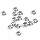 200Pcs Cone Bead Caps 3-8mm Round End Beads Silver Color Jewelry Making Charms