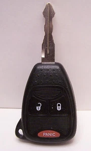 GENTLY USED Chrysler Dodge Jeep 3 Button Remote Keyless Entry Fob - Picture 1 of 1