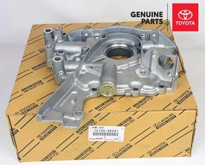 Genuine Toyota Supra Lexus GS300 IS300 SC300 2JZGE Engine Oil Pump 15100-46091 - Picture 1 of 5